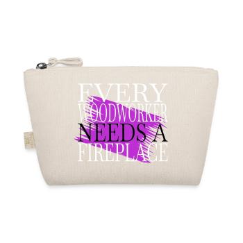 forest work awesome forester birthday gift funny - Organic Pouch - nature - Front