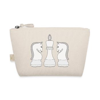 Schach - Bio-Täschchen - Natur - Vorne