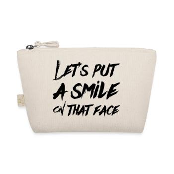 Mettons un sourire sur ce visage - Trousse biologique - nature - Devant