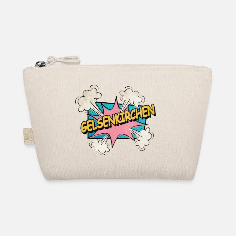 Gelsenkirchen Germany Font Pop Art Comic Organic Pouch