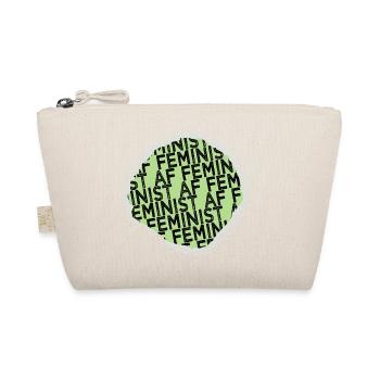 womens march equal women rights joke quotes - Organic Pouch - nature - Front
