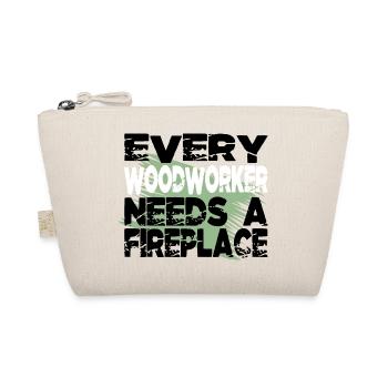 funny carpenter quotes - Organic Pouch - nature - Front