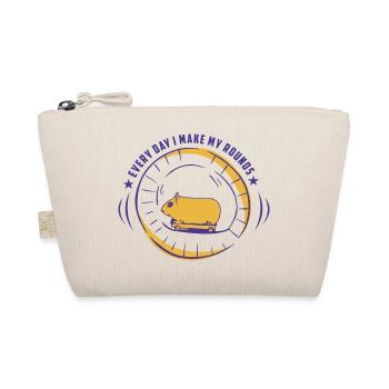 Hamster avec skateboard - Trousse biologique - nature - Devant