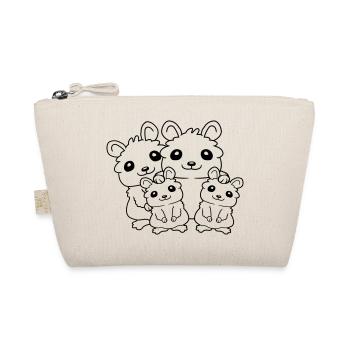 Papa Maman Enfants Hamster - Trousse biologique - nature - Devant