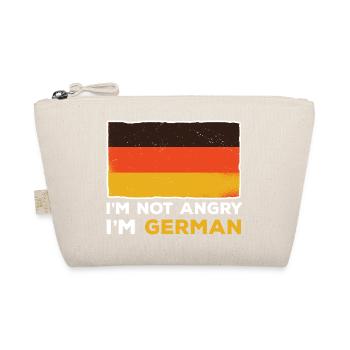 Ich bin nicht böse, ich bin deutsch verzweifeltes - Bio-Täschchen - Natur - Vorne