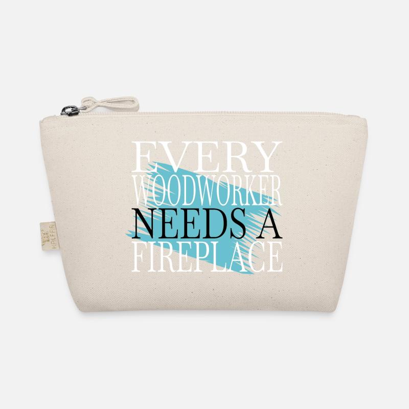 wood carpenter plumber cabinetmaker Bio-Täschchen