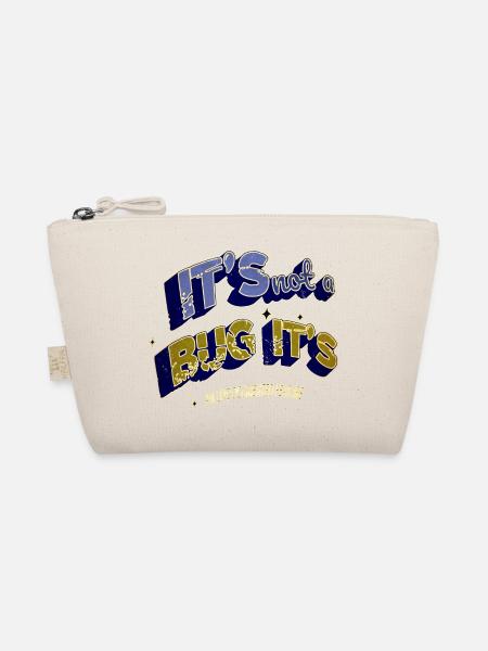 profession c plus plus computer funny quote bday - Bio-Täschchen - Natur - Vorne
