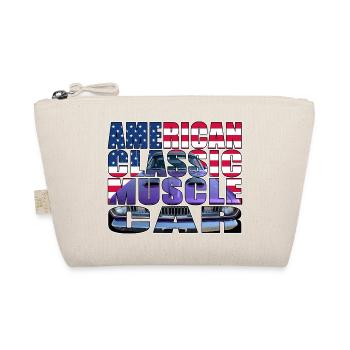 American Classic Muscle Car Script R6Z - Organic Pouch - nature - Front