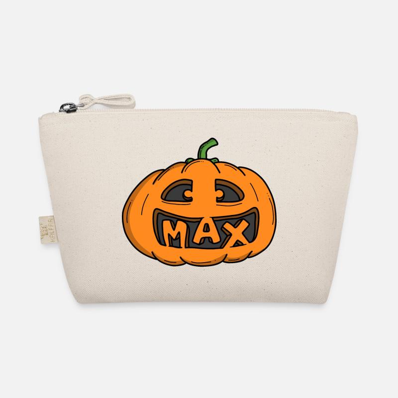 Max Halloween Pumpkin Organic Pouch