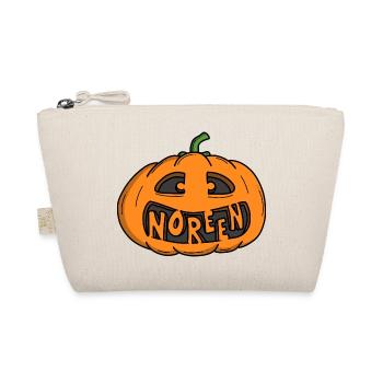 Noreen Halloween Kürbis - Bio-Täschchen - Natur - Vorne