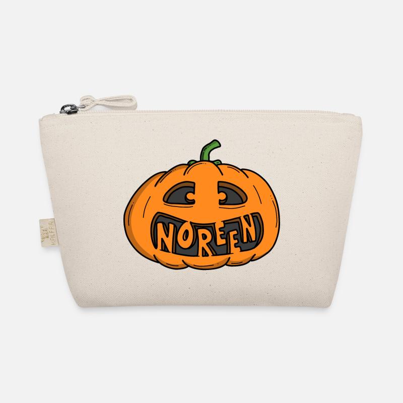 Noreen Halloween Kürbis Bio-Täschchen