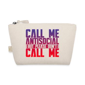 Appelez-moi antisocial mais s’il vous plaît ne m’appelez pas 4 - Trousse biologique - nature - Devant