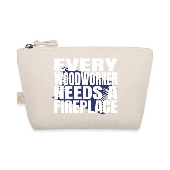 maçon hommes un charpentier prière t-shirts forestiers - Trousse biologique - nature - Devant