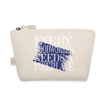 Funny Sayings Woodcutter Quote Lumber - Organic Pouch - nature - Front