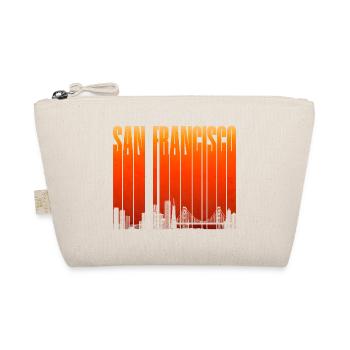 San Francisco Skyline Gradient - Organic Pouch - nature - Front