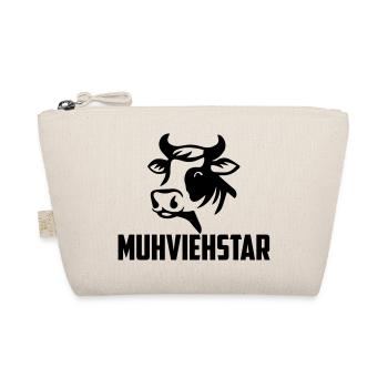 Muhviehstar | Farbe änderbar - Bio-Täschchen - Natur - Vorne