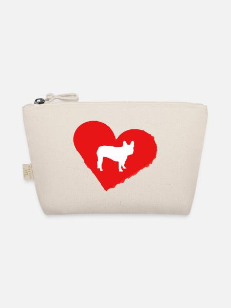 Frenchie, Bully, Français Bulldog, Cadeau - Trousse biologique - nature - Devant