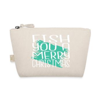present sea cute gift fishing tournaments - Organic Pouch - nature - Front