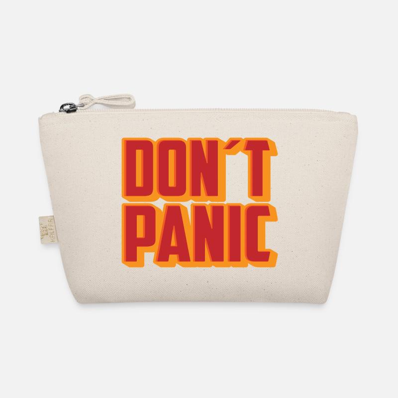 Dont Panic Don´t Panic | Farben änderbar Bio-Täschchen