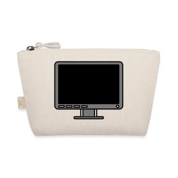 Icon Logo Computer Screen - Organic Pouch - nature - Front