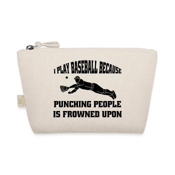 Cadeau de baseball Baseball Lover Jeu de baseball - Trousse biologique - nature - Devant