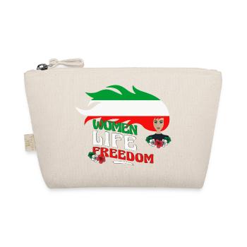 Cute Iranian Women - Women Life Freedom - Trousse biologique - nature - Devant