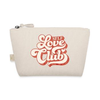 SELF LOVE CLUB GROOVY 70s TYPO - Organic Pouch - nature - Front