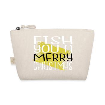 Animation Rod Animals Angling Boat Gift Idea - Organic Pouch - nature - Front