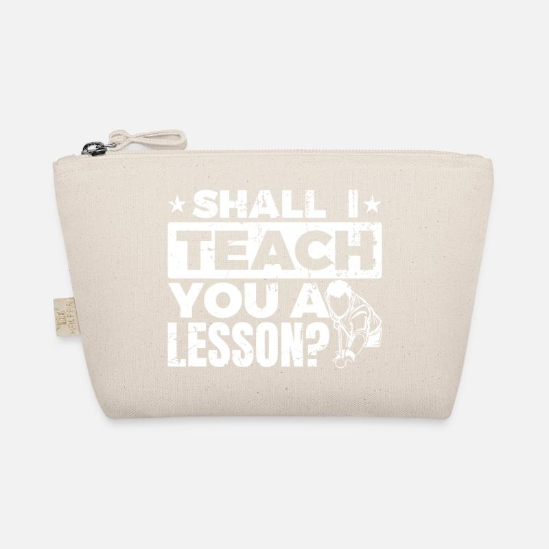 Billard Lektion Bio-Täschchen