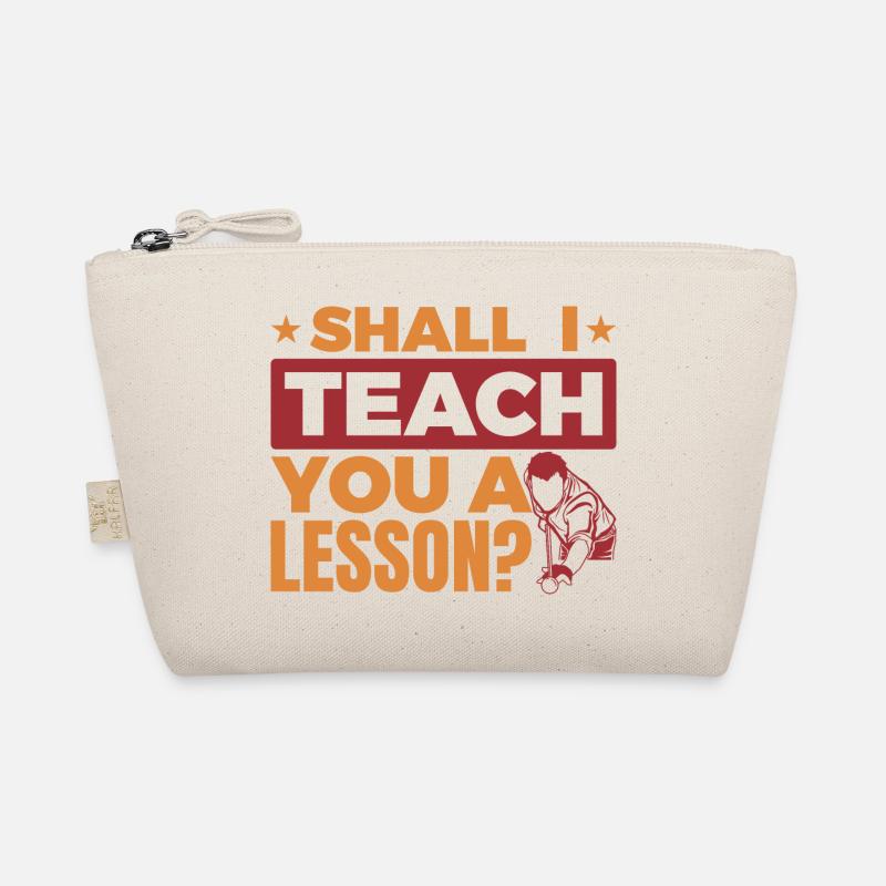 Funny billiard saying Organic Pouch