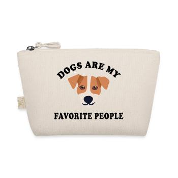 Dogs Are My Favorite People mon chien préférré - Trousse biologique - nature - Devant