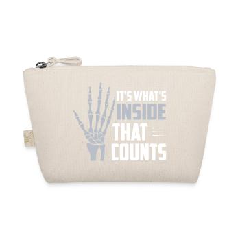 It's What's Inside That Counts Radiology X-Ray Rad - Bio-Täschchen - Natur - Vorne