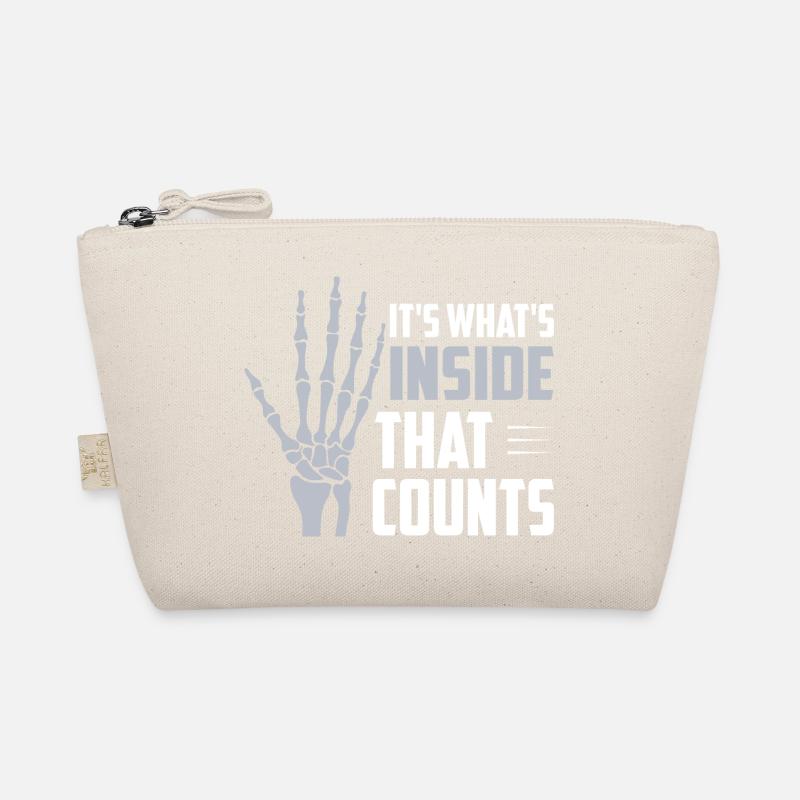 It's What's Inside That Counts Radiology X-Ray Wheel Organic Pouch