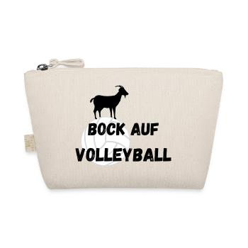 Bock auf Volleyball - Bio-Täschchen - Natur - Vorne
