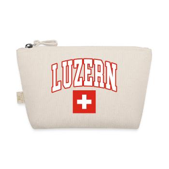 Luzern schweiz flagge - Bio-Täschchen - Natur - Vorne