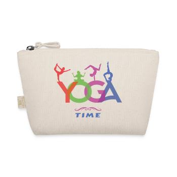 YOGA Time - The time of yoga - Organic Pouch - nature - Front