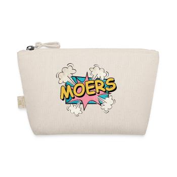 Moers Germany City Font Pop Art Comic - Organic Pouch - nature - Front