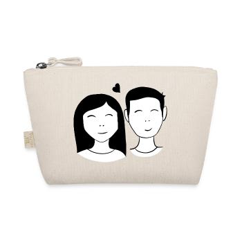 Couple homme et femme, hétérosexuel - Trousse biologique - nature - Devant