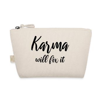 Karma wants fix it - Organic Pouch - nature - Front