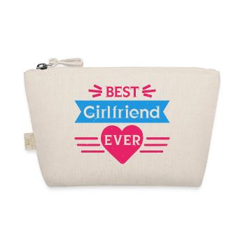 BEST GIRLFRIEND EVER - Organic Pouch - nature - Front