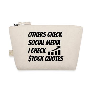 Actions Bourse Cours des actions Investissement boursier - Trousse biologique - nature - Devant