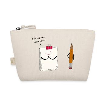 Remplir ma vie d’amour - Trousse biologique - nature - Devant
