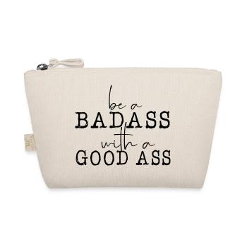 badass good ass shirt - Bio-Täschchen - Natur - Vorne