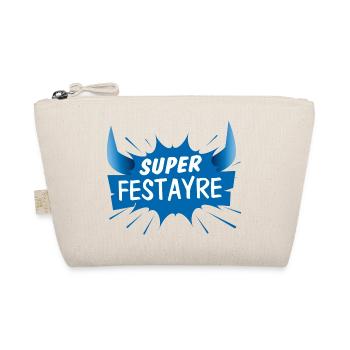 Super festayre ! féria couleur bleu et blanc - Trousse biologique - nature - Devant