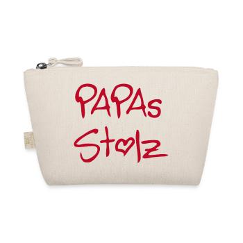 Papas Stolz - Bio-Täschchen - Natur - Vorne