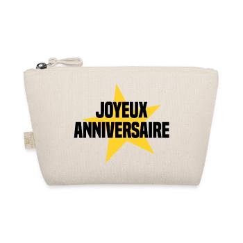 Joyeux anniversaire - Trousse biologique - nature - Devant