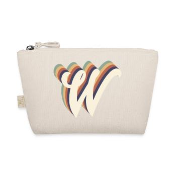 letter w - Organic Pouch - nature - Front