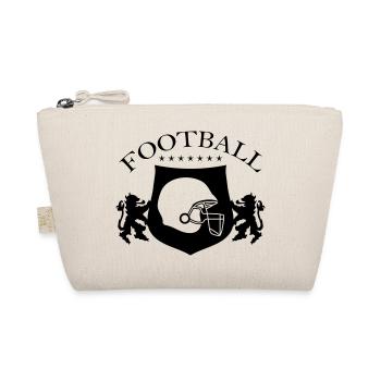 football helmet - Bio-Täschchen - Natur - Vorne
