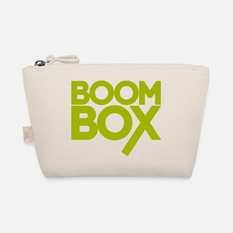 Elektronische Musik Boombox Geschenk - Bio-Täschchen - Natur