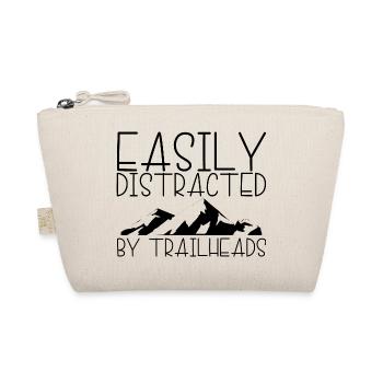 Easily Distracted By Trailheads - Organic Pouch - nature - Front